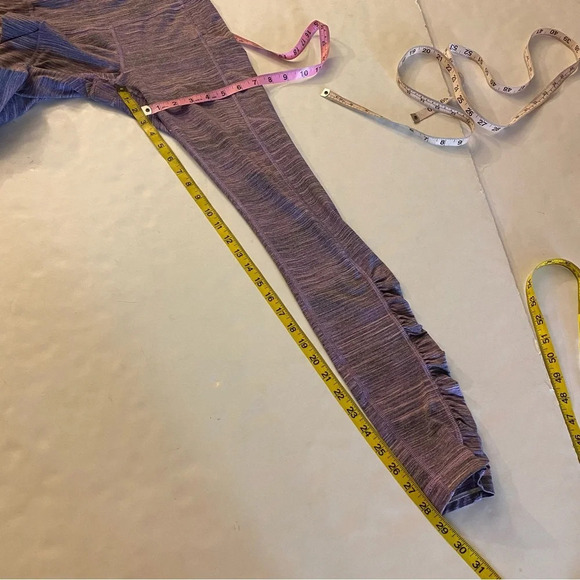 Lululemon Speed Tight IV Womens 4 Small Space Dye Camo Tender Violet Black Grape - Picture 11 of 16